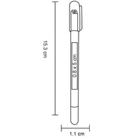 BOLIGRAFO DE PLASTICO PUNTA FINA ZIDANE
