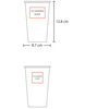 VASO PROMOCIONAL CAMALEON