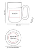 SET DE TAZA VESPER