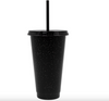 VASO DE PLASTICO PROMOCIONAL GLITTER