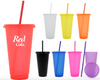 VASO DE PLASTICO PROMOCIONAL GLITTER