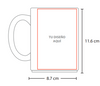 TAZA PROMOCIONAL PARA SUBLIMAR CREAM