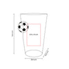 VASO CERVECERO PROMOCIONAL SOCCER