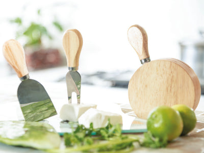 JUEGO DE UTENSILIOS PROMOCIONAL QUEZO