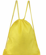 BOLSA MOCHILA PROMOCIONAL  PRISMA AMARILLA