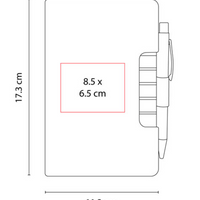 LIBRETA DE CURPIEL PROMOCIONAL VINNYTSIA NEGRO
