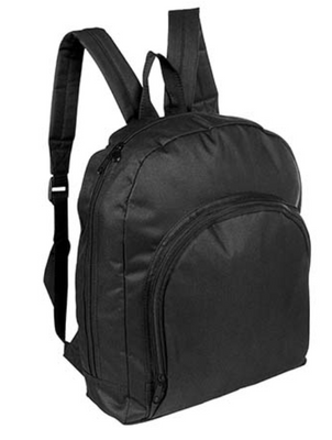 MOCHILA DE POLIESTER PROMOCIONAL ACCENT NEGRO