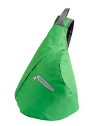 MOCHILA DE POLIESTER PROMOCIONAL VERDE