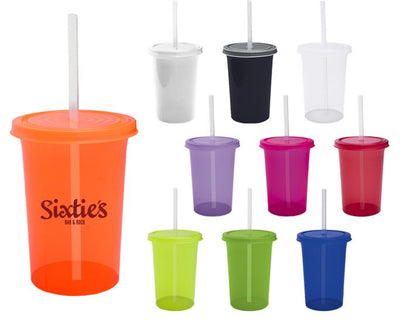 VASO DE PLASTICO PROMOCIONAL OLAS