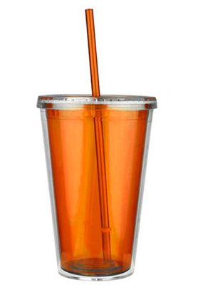 VASO PROMOCIONAL EMBASSY NARANJA